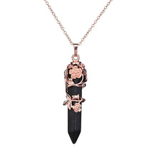 Crystal Dowsing Pendulum & Necklace - Necklace 4 - pendulum