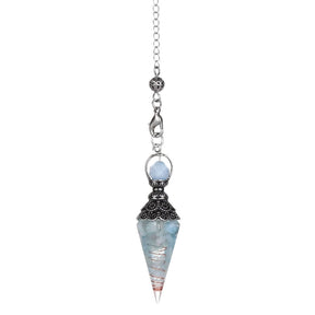 Crystal Dowsing Pendulum & Necklace - Pendulum 5 - pendulum