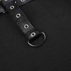 Dark Raver Boot Cuffs - garter