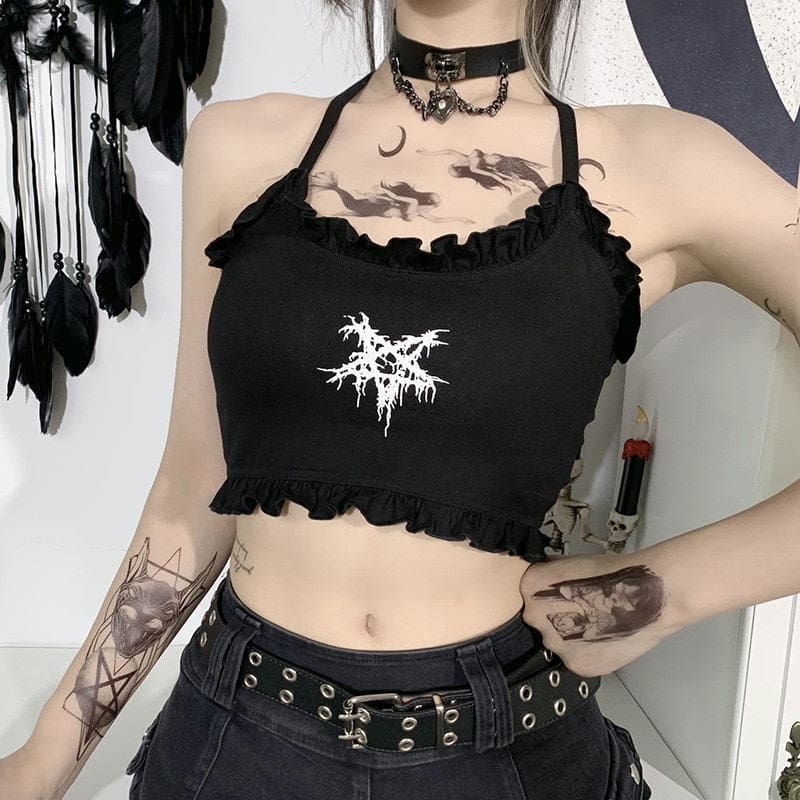 Dark Star Crop Top - tank