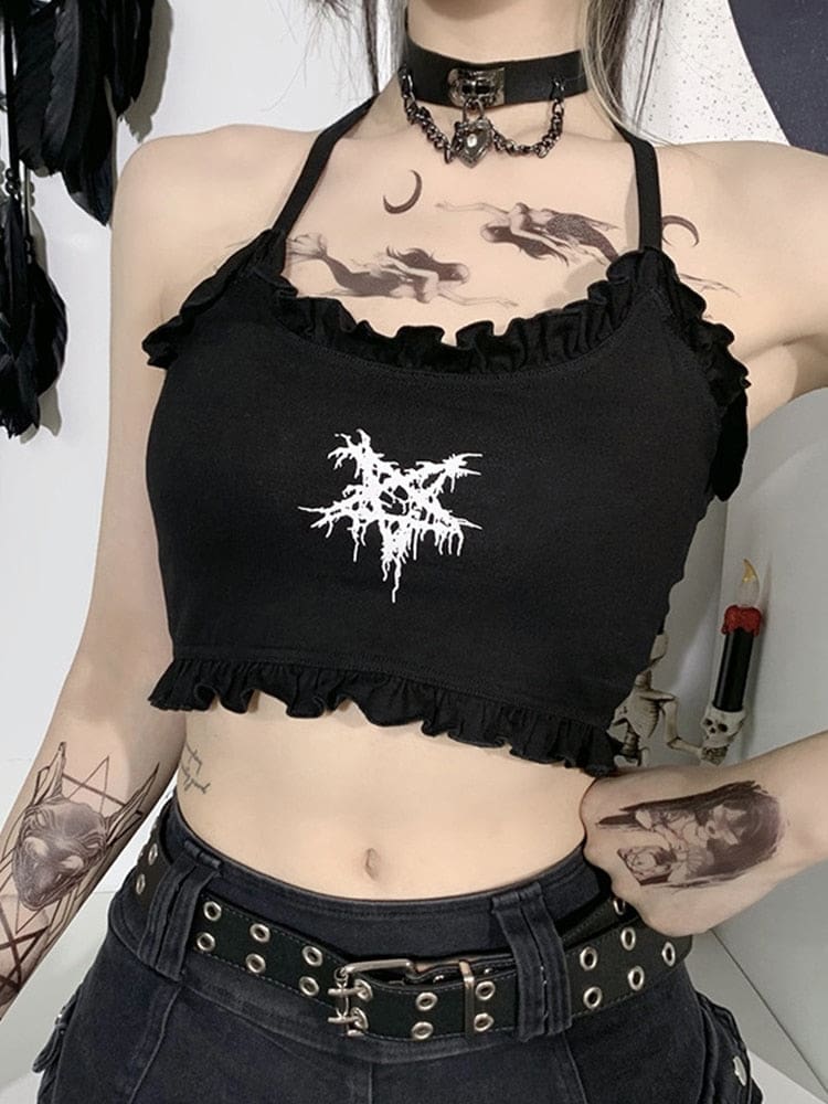 Dark Star Crop Top - tank