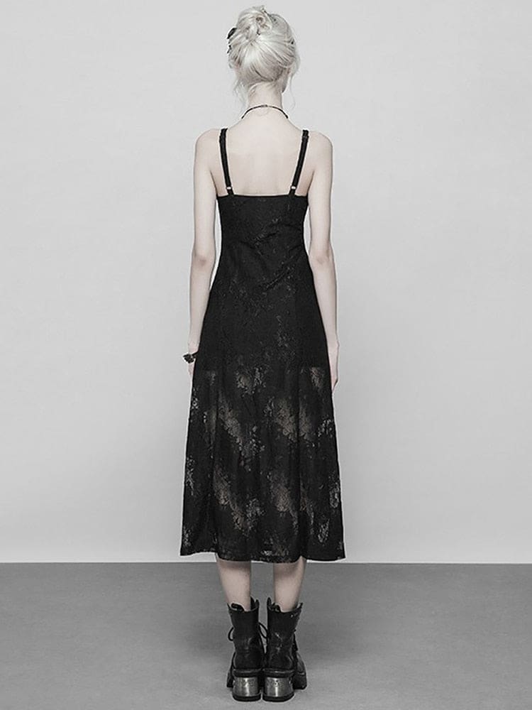 Deconstructed Goth Queen Dress - dress