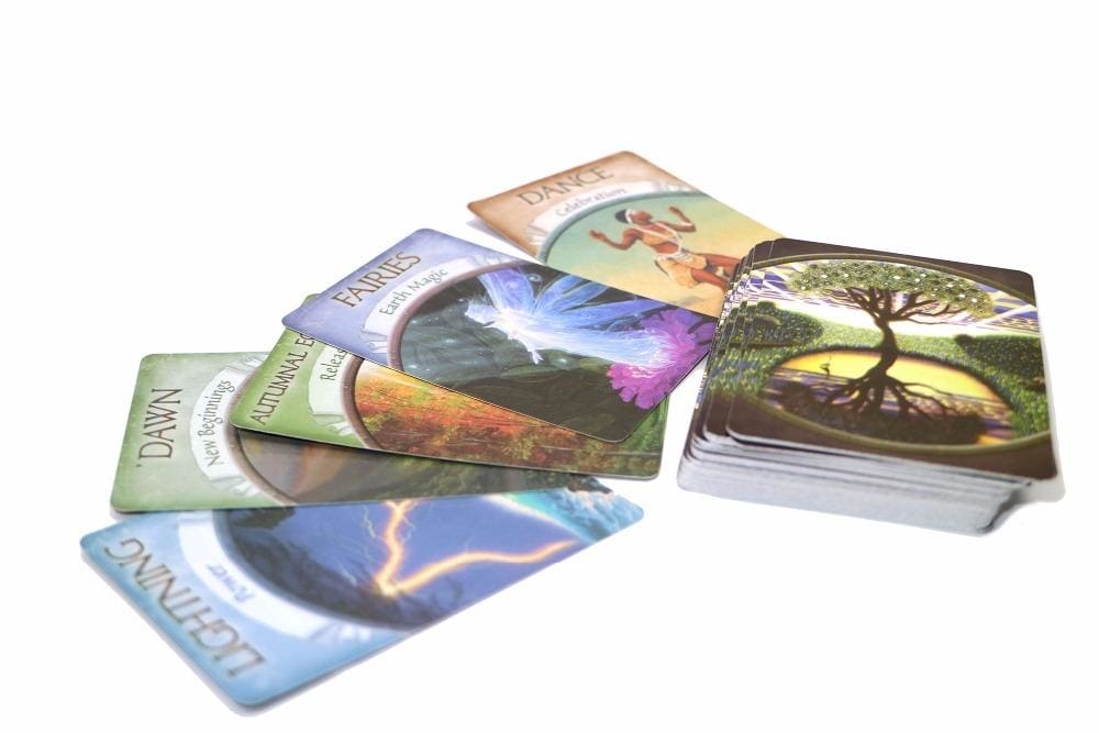 Divine Earth Nature Tree Tarot Card Deck Oracle Cards For Psychic Spiritual Pagan Witches and Witchcraft Divination by Arcane Trail