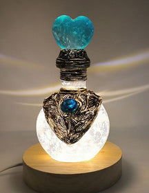 White bottle with light base front