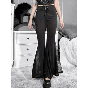 Lace Occult Bell Bottoms - pants