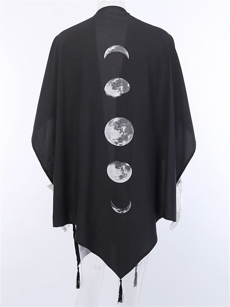 Moon Phase Wrap - shirt