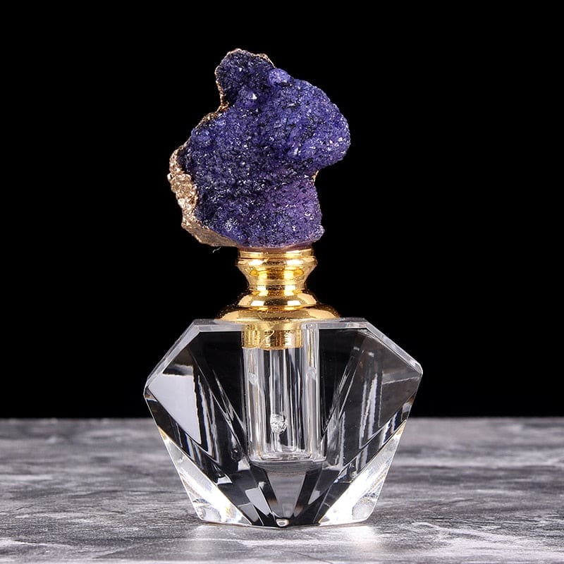 Natural Quartz Perfume Bottles - perfume bottle