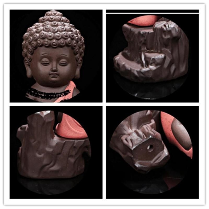 Praying Monk Incense Burner - Home