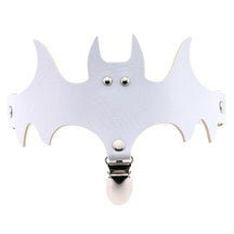 White Bat Garter Belt Thigh Harness Spooky Halloween Gothic