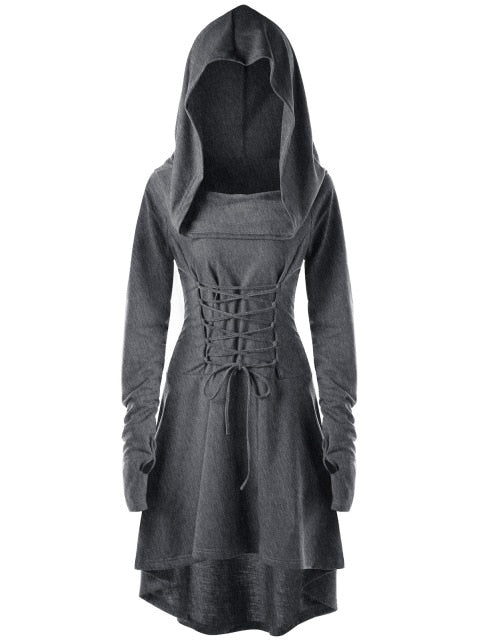 Cowl Hooded Dress Robe Witchcraft Witch Pagan Occult