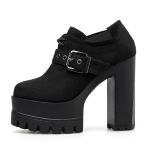 Babydoll Buckle Ankle Booties