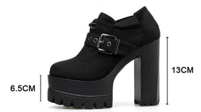 Babydoll Buckle Ankle Booties