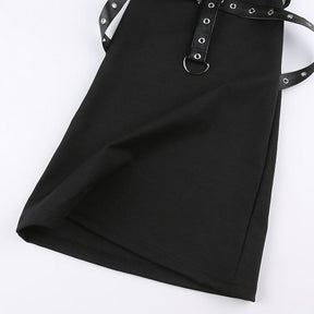 Leg warmer flared hem detail