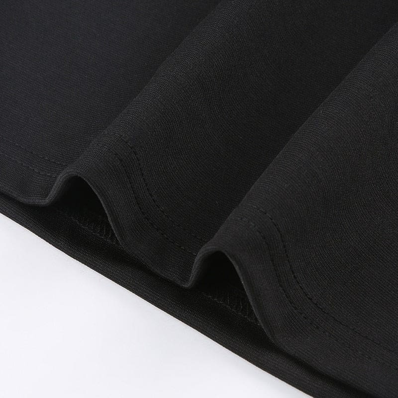 Leg warmer folded hem seam