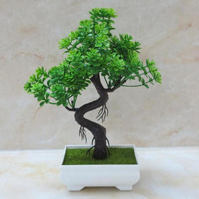 Artificial Green Tall Bonsai Tree Branches Fake Simulation Plants Small by Arcane Trail