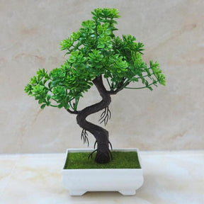 realistic artificial bonsai tree Single Tall Bonsai Tree Artificial Simulation Plants