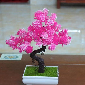 Artificial Pink Tall Bonsai Tree Branches Fake Simulation Plants Small by Arcane Trail