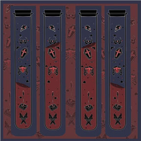 Spooky Creepy Gothic Lolita Stockings Socks Thigh Highs Kawaii