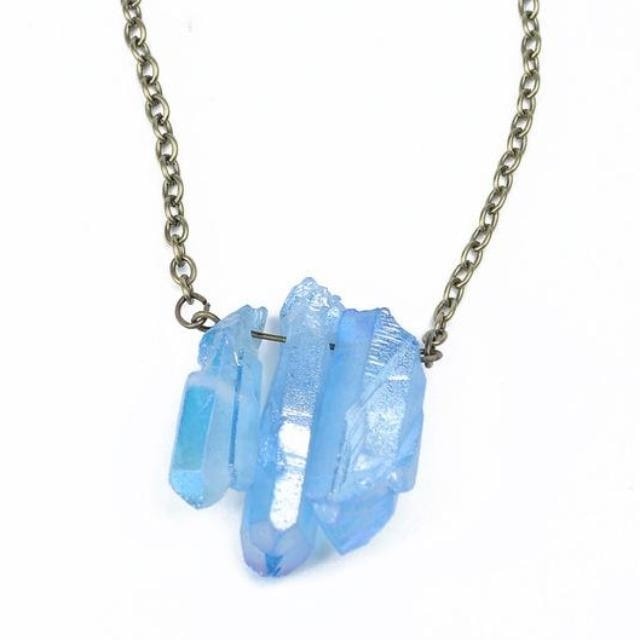 janice girardi Violet Blue quartz necklace | eBay