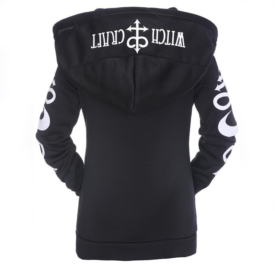 Black Gothic Witch Men's Hoodie